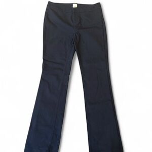 Ecru Women’s Cotton Blend Stretch Flared Pants Midnight Blue Size 4